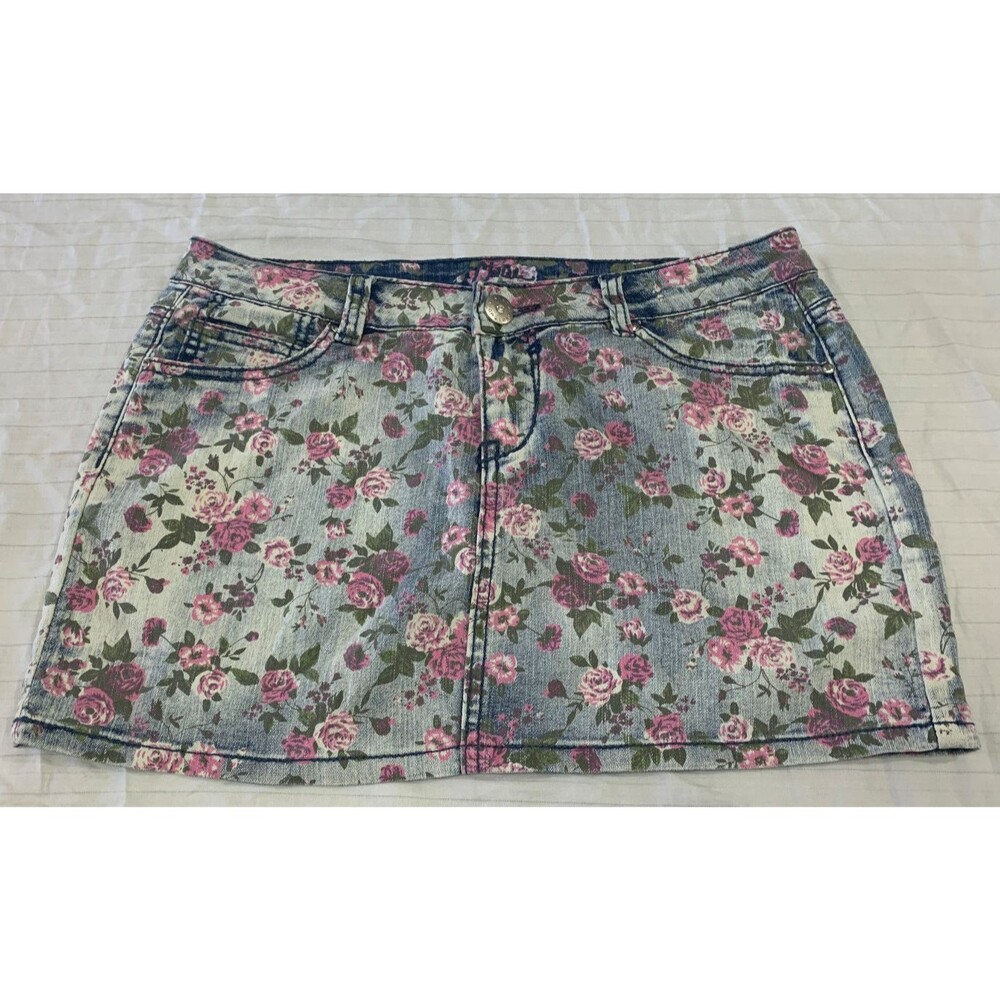 CHIQLE DENIM ARCHITECT JEANS WOMENS  SKIRT SIZE L